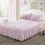 2019 dễ thương lá sen hồng 1 m 5 giường ngủ váy ngủ công chúa phong cách 1,5 xu hướng thời trang giường - Váy Petti váy giường khách sạn