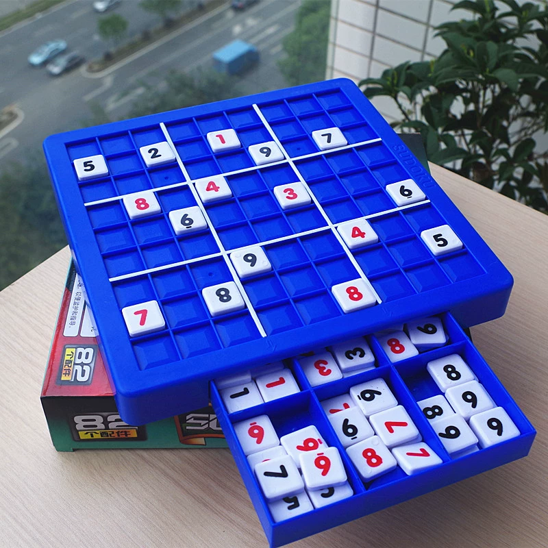 Trò chơi Sudoku cờ vua Jiugongge cha mẹ tương tác câu đố bàn cờ trò chơi hội đồng trò chơi trò chơi lý luận toán học - Đồ chơi IQ