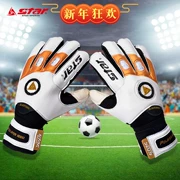 Chính thức xác thực Star Star thủ môn bóng đá găng tay LaTeX ngón tay bảo vệ ngón tay găng tay chống trượt