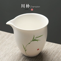 Chuanpu ручная рука керамическая ярмарка чашка кунг -фу