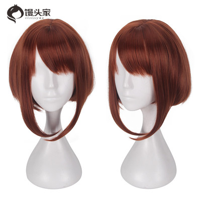 taobao agent Bun Home My Hero College Liri Royal Tea Cosplay wig fluffy wave head