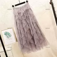 Mua váy lưới lưới váy váy 2019 váy lưới nặng là váy cổ tích bất thường quốc phục - Trang phục dân tộc bộ dân tộc đẹp
