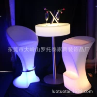 Rototai Châu Âu và Hoa Kỳ thanh ánh sáng phổ biến thanh tròn LED thanh bar ngoài trời thanh đồ nội thất - Bàn / Bàn bàn gỗ nhỏ