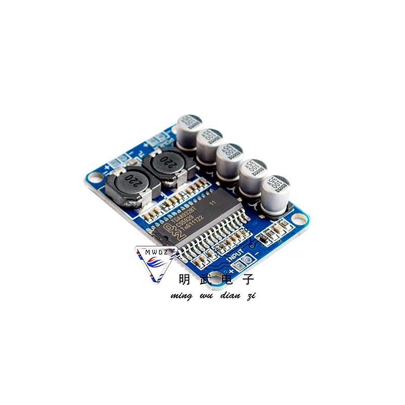 module khuếch đại âm thanh 5v Kỹ thuật số board khuếch đại công suất mô-đun 35W mono mô-đun khuếch đại công suất công suất cao tiêu thụ điện năng thấp TDA8932 module khuếch đại âm thanh module khuếch đại âm thanh