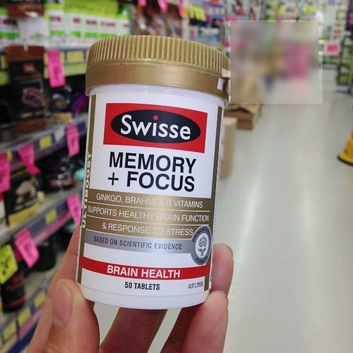 Австралия Swisse Memory Piece Ginkdle Blink Leaf Extraction Swiss Student Swisee