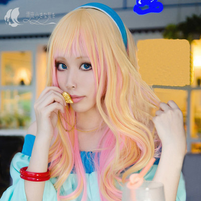 taobao agent Wig, cosplay, 80cm, curls