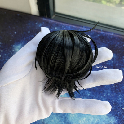taobao agent [Free Shipping] DD wig two -dimensional hand modified black man's short hair H125 H125