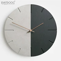 EMITDOOG скандинавские современные простые модные настенные часы для дома, гостиной, спальни, американские часы, ретро, ​​настенные часы