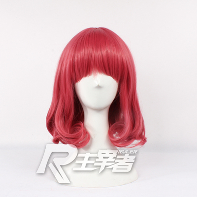 taobao agent Lord Nangliang God Stame God Matslore Wet Shou Xiaofu cute pink curly hair cos wig 344A