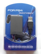 Адаптер ps4 手柄电池 2000mah 高容量锂电 含手柄充电线