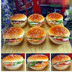 Trẻ em chơi nhà mô phỏng thực phẩm thực phẩm burger đồ chơi mô hình bánh mì mẫu giáo góc nhân vật đồ chơi Đồ chơi gia đình