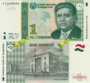 Tajikistan 1 Somoni 1999 New UNC Poet Ngoại tệ tiền giấy tiền xu đồng xu cổ