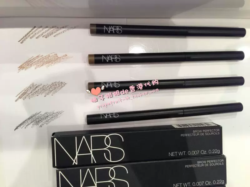 Nars, осенняя карандаш для бровей, Гонконг, долговременный эффект, 0.22g, четыре цвета