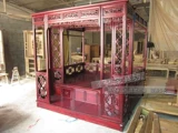 Потягивающая кровать полка кровать китайская/династии Ming и Qing/классическая/сплошная древесина/антикварная мебель шельфа кровати антикварная кровать для выщипывания