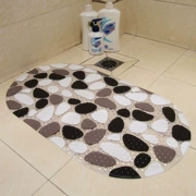 Cobblestone vệ sinh thấm thảm không trơn trượt thảm chùi chân tắm mat vệ sinh phòng ban công thấm thảm chống trượt - Thảm sàn