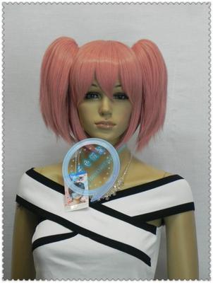taobao agent Magic Girl Xiaoyuku Cosplay Cosplay wig pink short hair/double tiger mouth wig