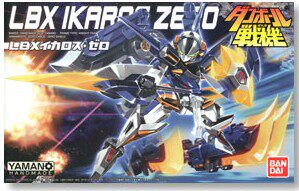 Импортированный Bandai carton fighter 031 1/1 LBX Ikaros Zero Icarous ноль сборка место
