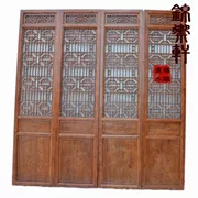 Dongyang khắc gỗ cửa hoa hương gỗ gấp cửa cửa cổ lưới cửa sổ rắn gỗ màn hình phân vùng