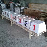 Заводские прямые продажи даосского деревянного дивизиона Daojidi пластиковой трассы по взлетно -посадочной полосе обучение обучению для обучения
