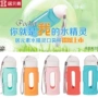 Home yếu tố quầy nước đích thực túi elf cốc thủy tinh với tay ly cốc silicone tay áo bình đựng nước uống