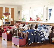 Star Star Quilt cover bông trải giường trẻ em là người Mỹ mùa xuân và mùa thu giường - Bộ đồ giường trẻ em