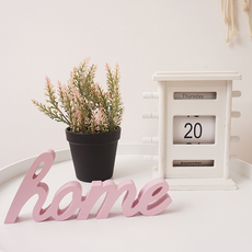 Декоративные украшения oknanahome северных ветров розовый