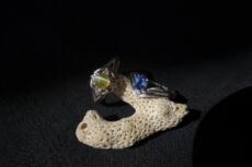 Украшения на руку Золото зеленый кошачий