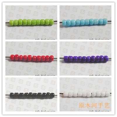 taobao agent Porcelain Pearl 2mm-Multi-color optional original Muhe