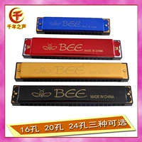 Harmonica chơi nhạc cụ trẻ em Harmonica ong tấm nhôm Harmonica 16 lỗ 20 lỗ 24 lỗ giải phóng mặt bằng đặc biệt - Nhạc cụ phương Tây giutar