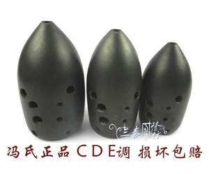 БЕСПЛАТНАЯ ДОСТАВКА ПРЕДОСТАВЛЕНИЯ FENG 10 -HOLE DUAL -CAVITY PEROFCAME 埙 Dajie D -DownShow E и отправить письменные музыкальные инструменты учебника