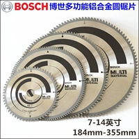 Bosch Multi -функциональная круговая пиловая таблетка Алюминий/пластик/дерево 7 -дюймовый 8 -дюймовый 10 -дюймовый 12 -дюйм