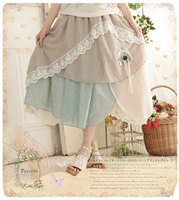 Японская милая свежая хлопковая летняя юбка для принцессы