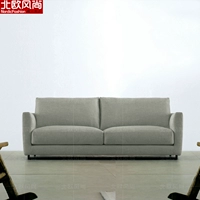 Sofa xuống ba người sofa vải Nội thất Bắc Kinh tùy chỉnh Napoleon Naples - Đồ nội thất thiết kế ghế mây thư giãn