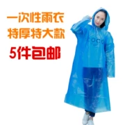 Du lịch trôi dạt leo núi ngoài trời quần mưa dùng một lần nam và nữ người lớn quần chung áo mưa không thấm nước