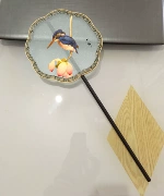 Handmade Su thêu kit diy gói vật liệu thêu mới cung điện fan hâm mộ nhóm fan nhị sắc Dan Rong