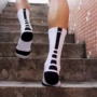 Của nam giới cao vớ bóng rổ nam dày khăn dưới elite vớ cotton thể thao dài ống bóng rổ khăn socks vớ trắng vớ thể thao chống trượt