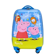 Pig Peggy Xe Đẩy 16 inch trẻ em của vali nam giới và phụ nữ 18 inch caster vali 20 inch túi du lịch