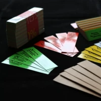 (Доставка 7 апреля) Четырехлорная бренда бренда Cowhide Paper Brand Brand Brand Fujian Fujian Sichuan Sichuan Sichuan Card Card Card Card