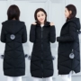 Hàn Quốc phiên bản của phần bông dài của phụ nữ của áo khoác bông mỏng là mỏng dày xuống quần áo bông áo khoác sinh viên áo khoác chống mùa giải phóng mặt bằng áo phao nữ uniqlo