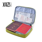 Đa chức năng gói tài liệu hộ chiếu gói thư mục tài khoản lưu trữ túi Nhật Bản và Hàn Quốc gió travel home không thấm nước công suất lớn túi