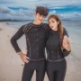 Bộ đồ lặn Hàn Quốc dài tay quần dài tay chống nắng quần áo nhanh khô nữ quần áo lặn nổi quần áo mẹ - Vài đồ bơi set đồ đôi đi biển