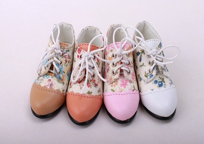 taobao agent Doll, retro footwear English style, scale 1:3, scale 1:4