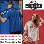 Áo thun nam cổ tròn NB áo thun ngắn tay World Cup NCNE NE82N071 081 091 101 NE82N111 - Áo phông thể thao