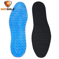 SOFSOLE Shufu tốc độ đàn ông và phụ nữ mô hình 2CUSHIONINGGEL đệm lót thể thao thoáng khí hiện đang miếng lót giày bị rộng