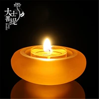 Тайвань для застекленных ламп призрачных ламп Будды, подсвечники, подсвечники, лотосные лампы, чистая медная длинная светлая световые стойки для ламп