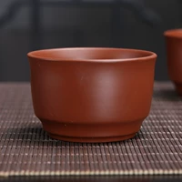 Tách trà tím cát tách trà cát tím kung fu trà đặt phụ kiện thạc sĩ cup độc cup handmade ấm trà đất