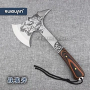 Wild Axe Công cụ Vũ khí Noguchi Ngoài trời Đa chức năng Big Cut Mountain Edge Tự vệ Cắm trại Rìu cầm tay - Công cụ Knift / công cụ đa mục đích