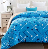 Hi Dolly chăn là mùa đông lõi là sợi len chăn ấm comforter mùa thu và mùa đông dày gấp đôi - Quilts chăn đũi trần bông	