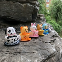 Пластиковая заводная крутящаяся игрушка, кукла