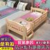 Vườn gỗ rắn giường trẻ em của cô gái giường cũi lớp công chúa giường với hộ lan tôn sóng cậu bé giường nhỏ side giường nội thất dân cư Giường